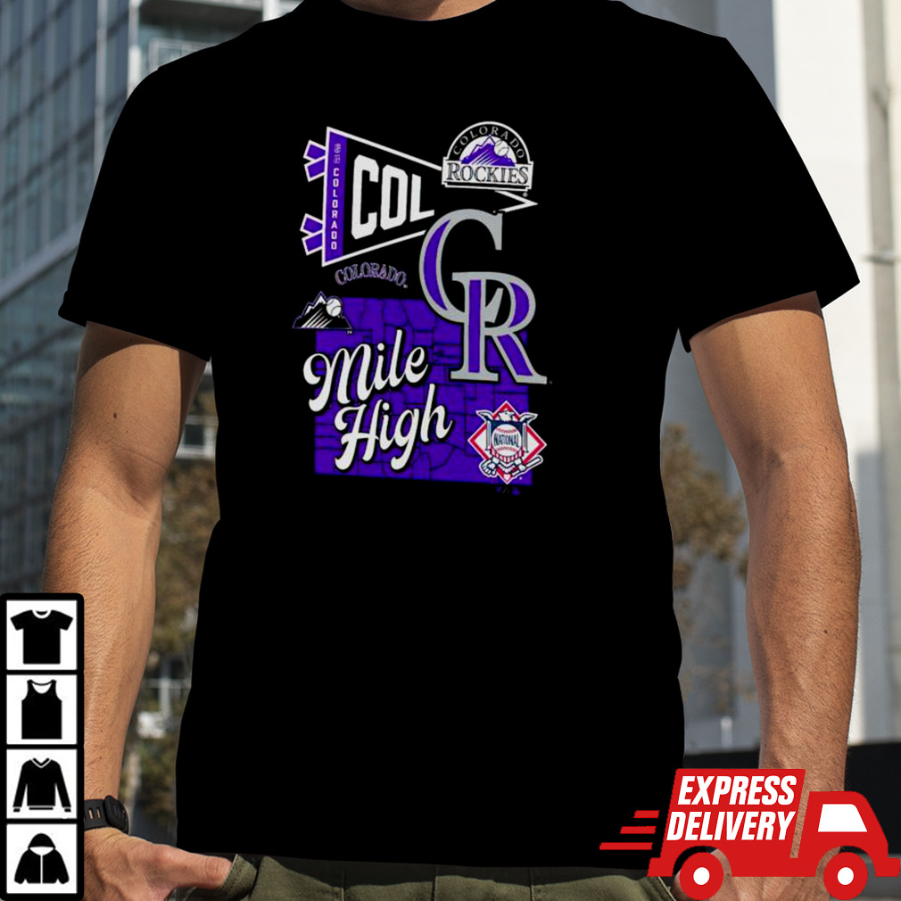 Colorado Rockies mile high T-shirt