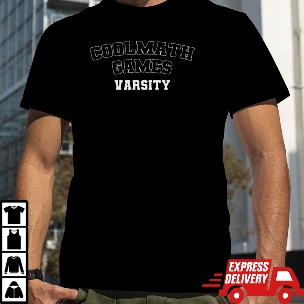 Coolmath Games Varsity Shirt