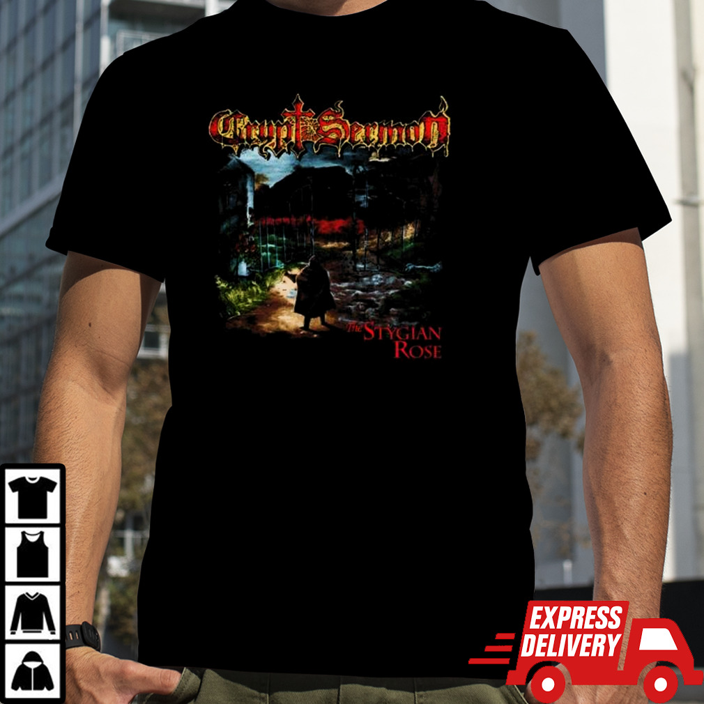 Crypt Sermon The Stygian Rose T-shirt