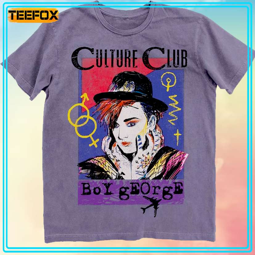 Culture Club Boy George Band Music T-Shirt