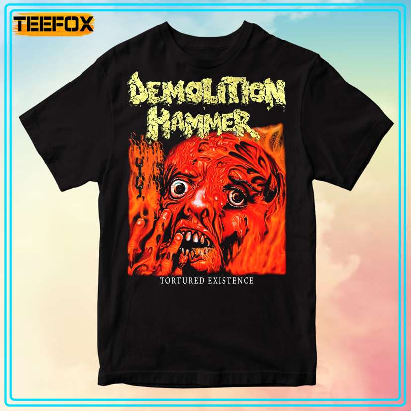 Demolition Hammer Tortured Existence 1990 T-Shirt