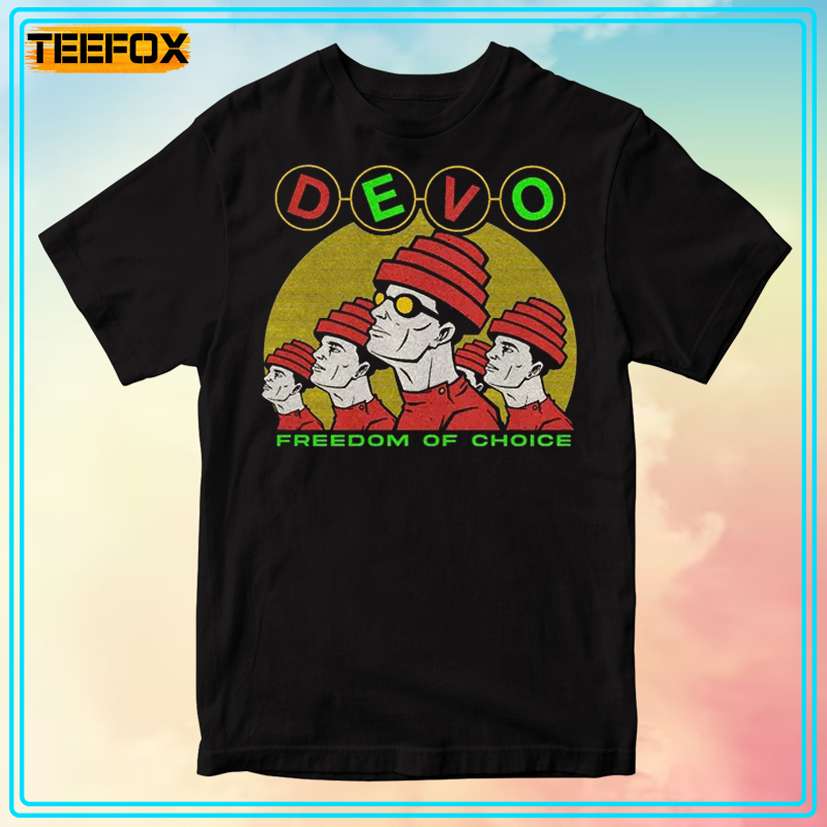 Devo Band Freedom of Choice T-Shirt