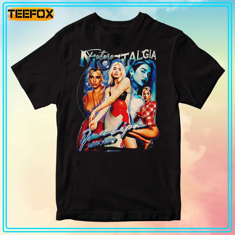 Dua Lipa Future Nostalgia Retro T-Shirt