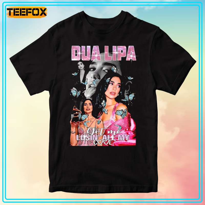 Dua Lipa Pop Music Short-Sleeve T-Shirt