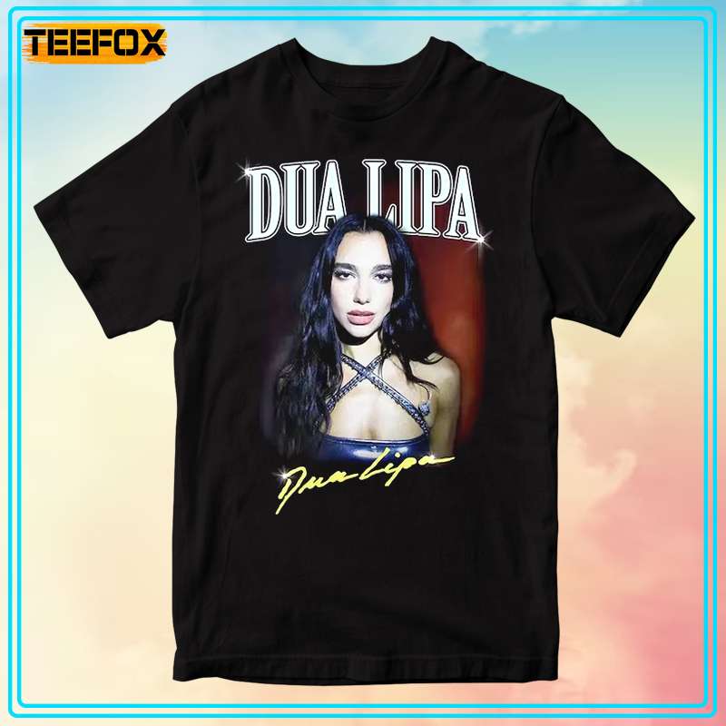 Dua Lipa Signature Short-Sleeve T-Shirt 3287