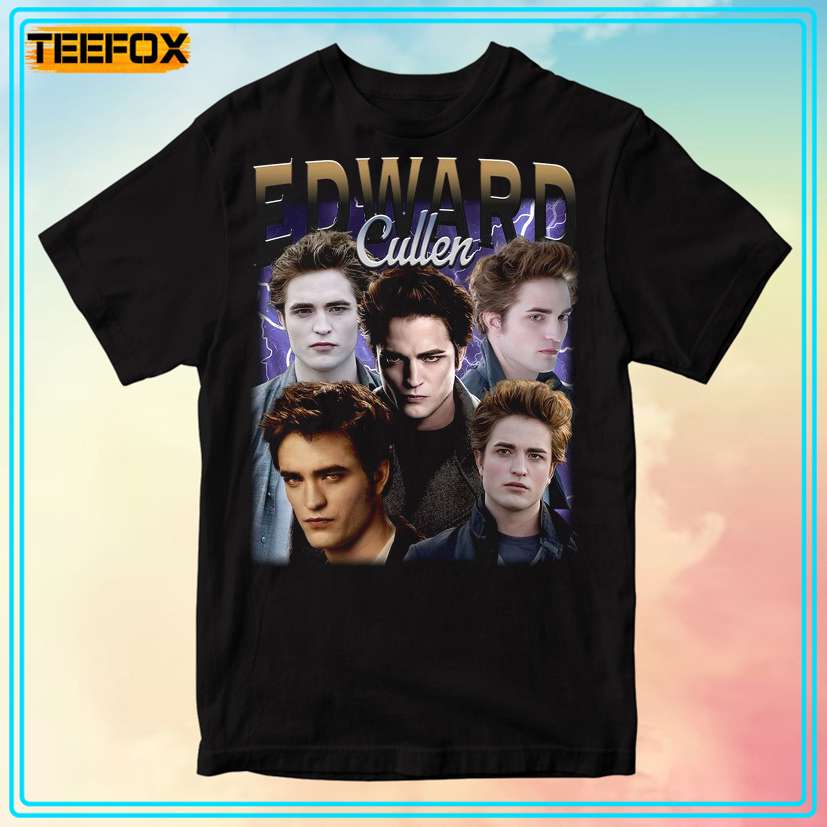 Edward Cullen Robert Pattinson Retro Unisex T-Shirt