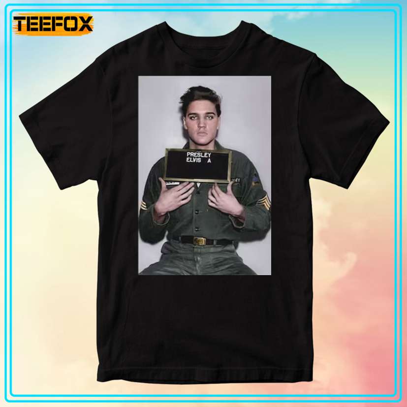 Elvis Mugshot Unisex T-Shirt