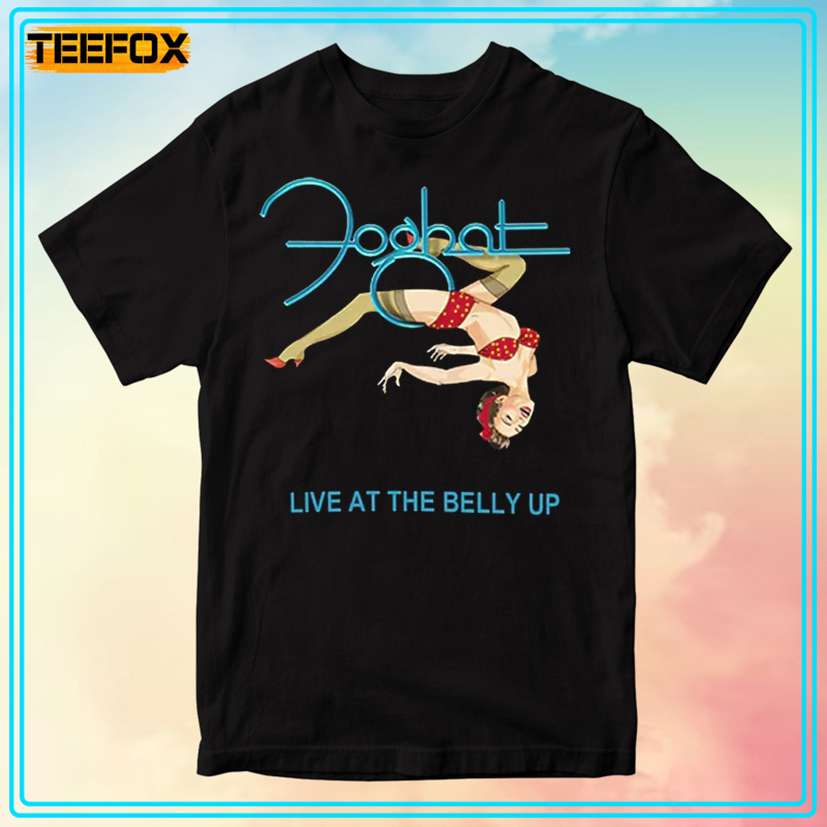 Foghat Live At The Belly Up Band T-Shirt