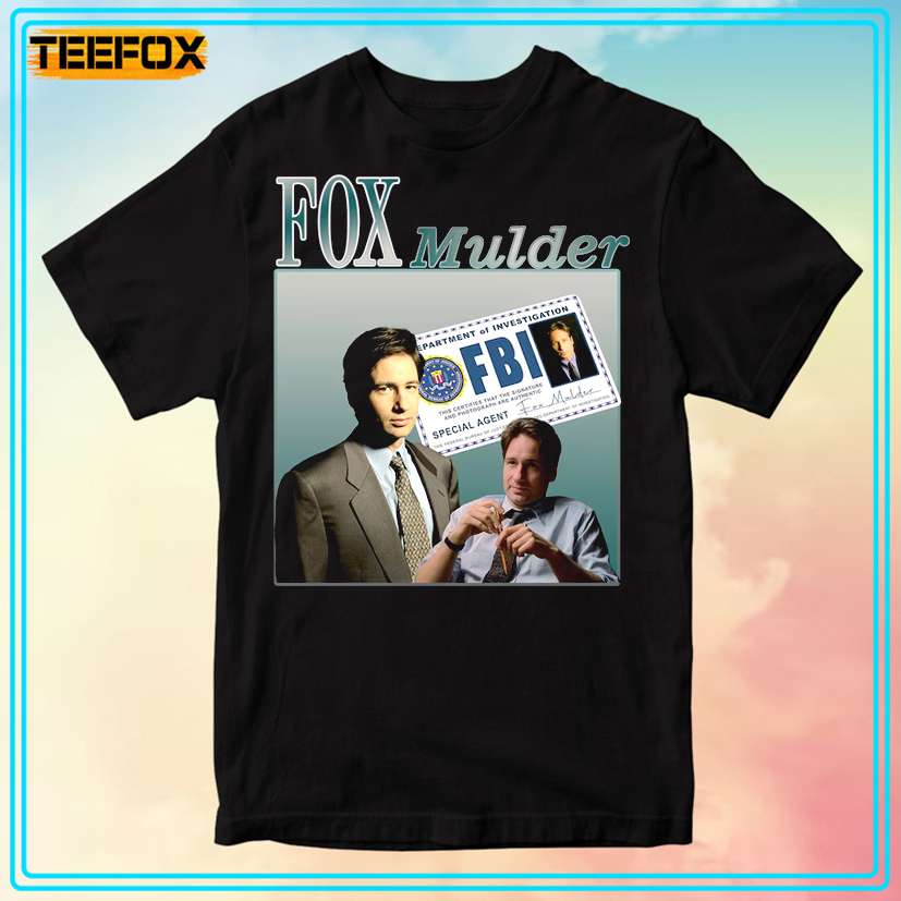 Fox Mulder The X-Files Tv T-Shirt