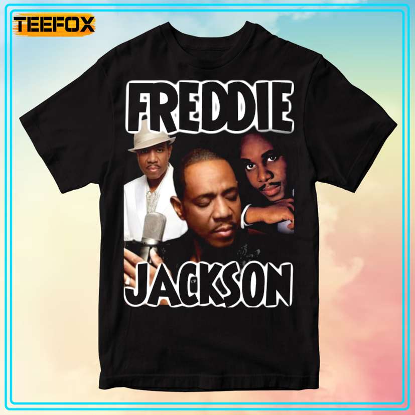 Freddie Jackson Potrait Unisex Tee Shirt