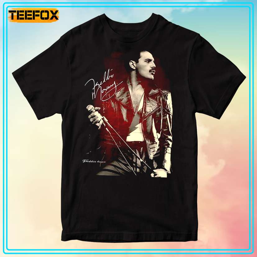 Freddie Mercury, Freddie 4ever The Show Must Go On Retro T-Shirt