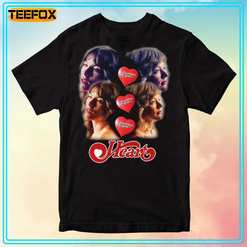 Heart Dreamboat Annie Music T-Shirt