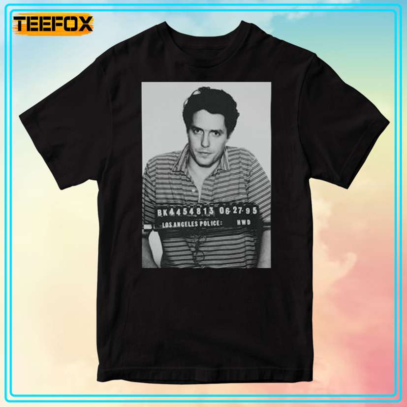 Hugh Grant Mugshot Unisex T-Shirt