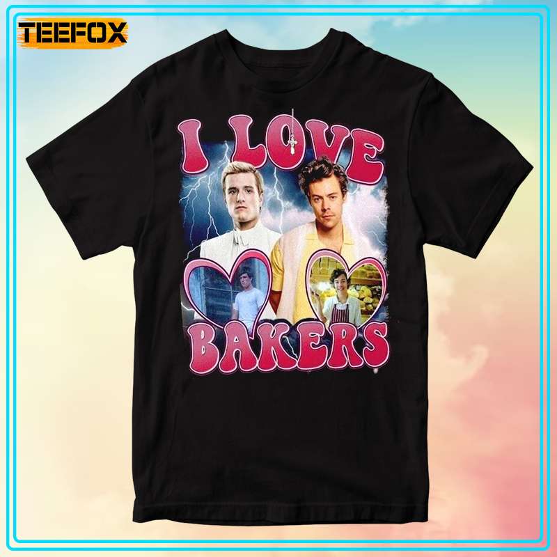 I Love Baker's Heart Peeta Mellark Short-Sleeve T-Shirt