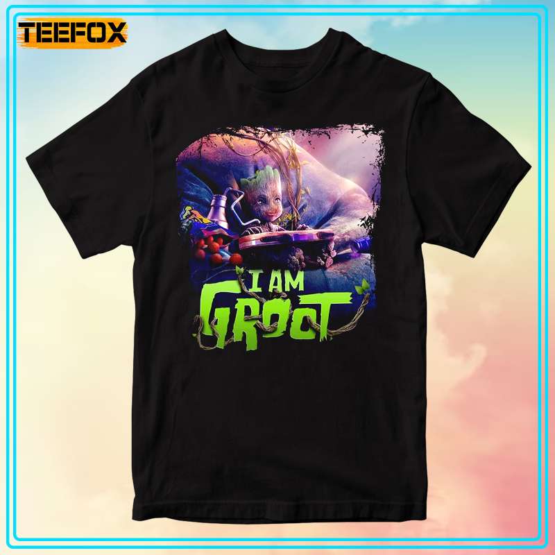 I am Groot Guardians of the Galaxy Short-Sleeve T-Shirt