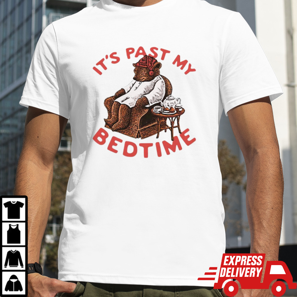 Men’s bear it’s past my bedtime shirt