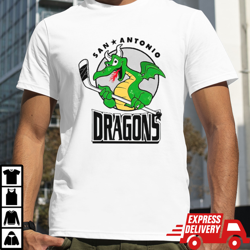 San Antonio Dragons International Hockey League shirt