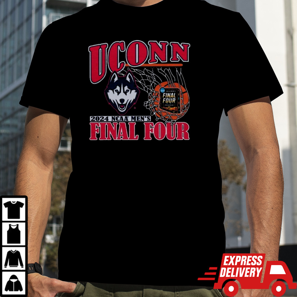 UConn 2024 Men’s Basketball Final Four T-Shirt