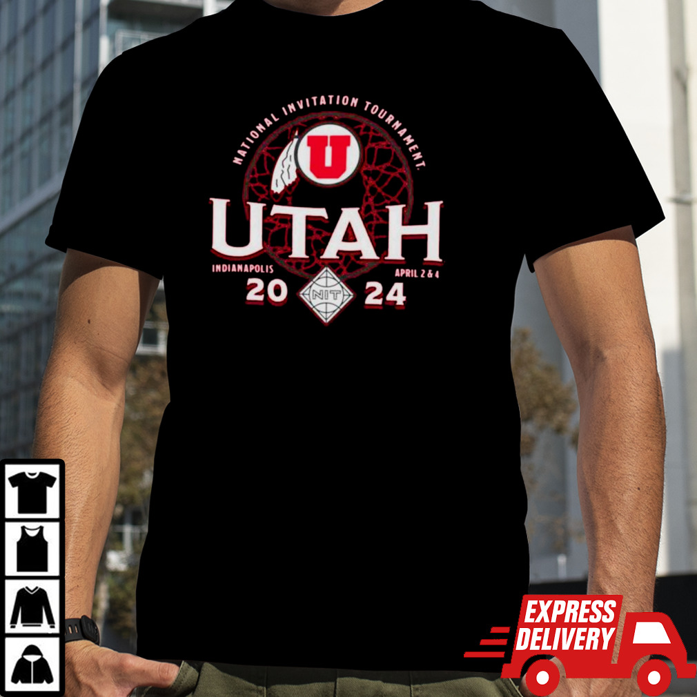 Utah Utes 2024 Division I Men’s Basketball Postseason NIT Champion shirt