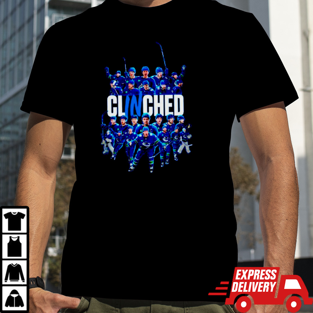 Vancouver Canucks playoff clinch shirt