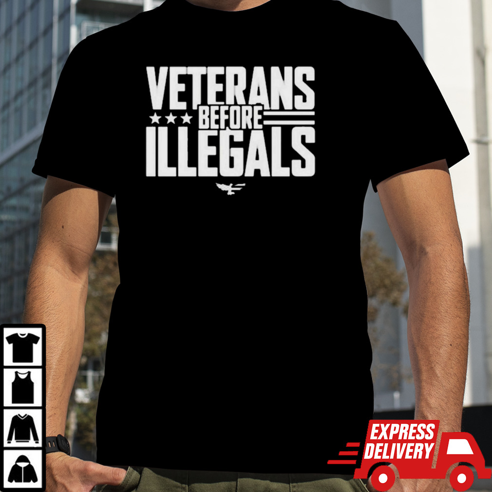 Veterans before illegals T-Shirt