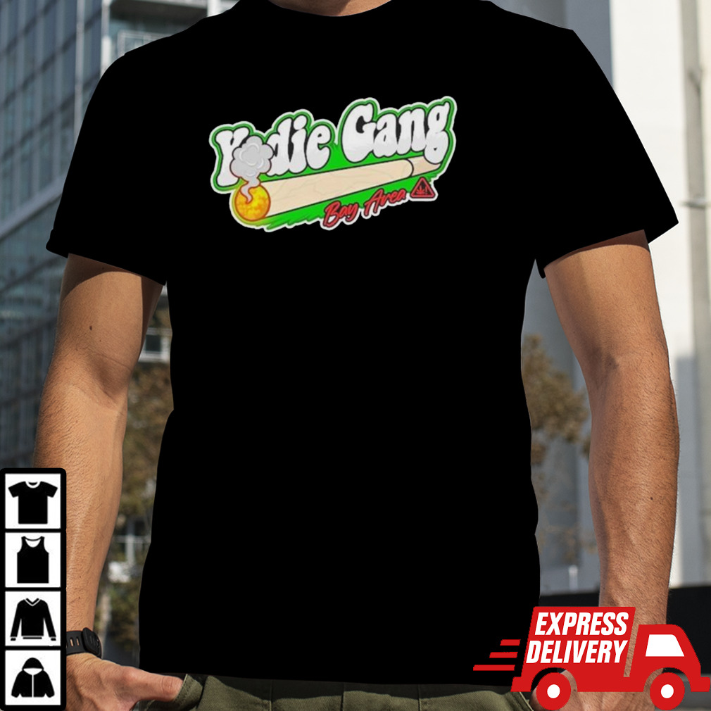 Yodie Gang Bay Area Baseball Logo T-shirt