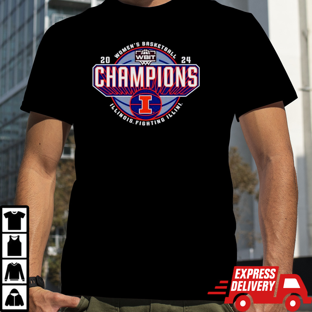 Illinois Fighting Illini 2024 WBIT Women’s basketball Champions shirt