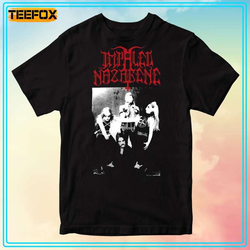 Impaled Nazarene Band Retro T-Shirt