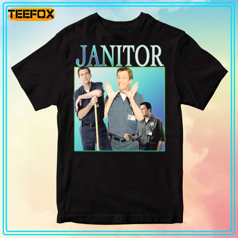 Janitor Scrubs Movie T-Shirt