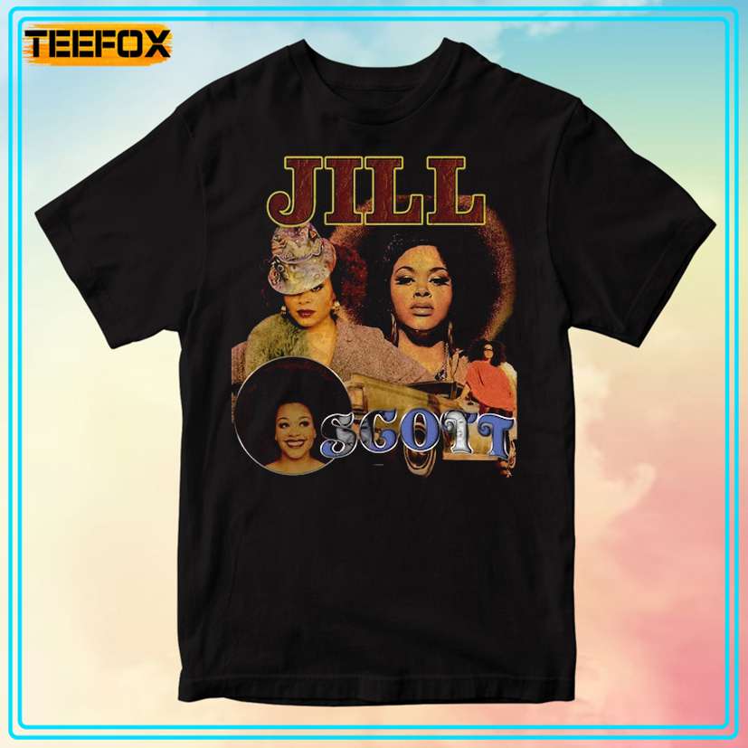 Jill Scott Music Singer Retro T-Shirt