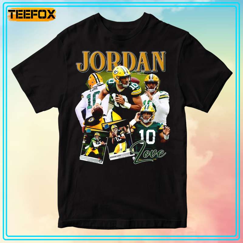 Jordan Love Green Bay Packers Short-Sleeve T-Shirt