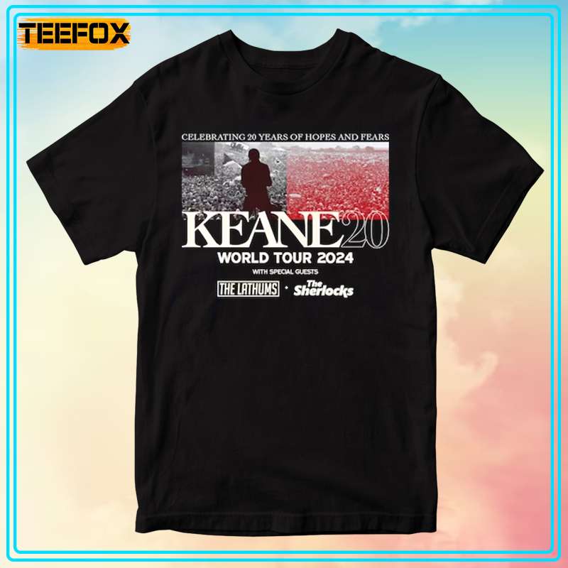 Keane20 World Tour 2024 Short-Sleeve T-Shirt