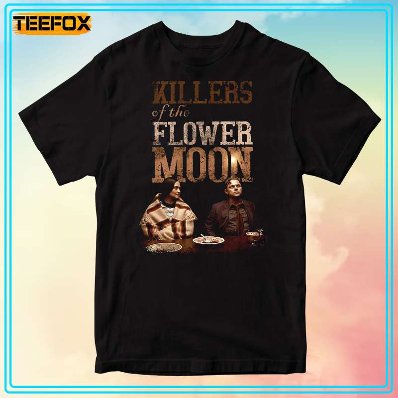 Killers of the Flower Moon Leonardo DiCaprio Short-Sleeve T-Shirt