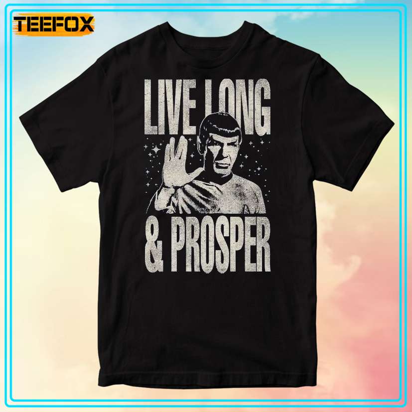 Live Long and Prosper Star Trek T-Shirt