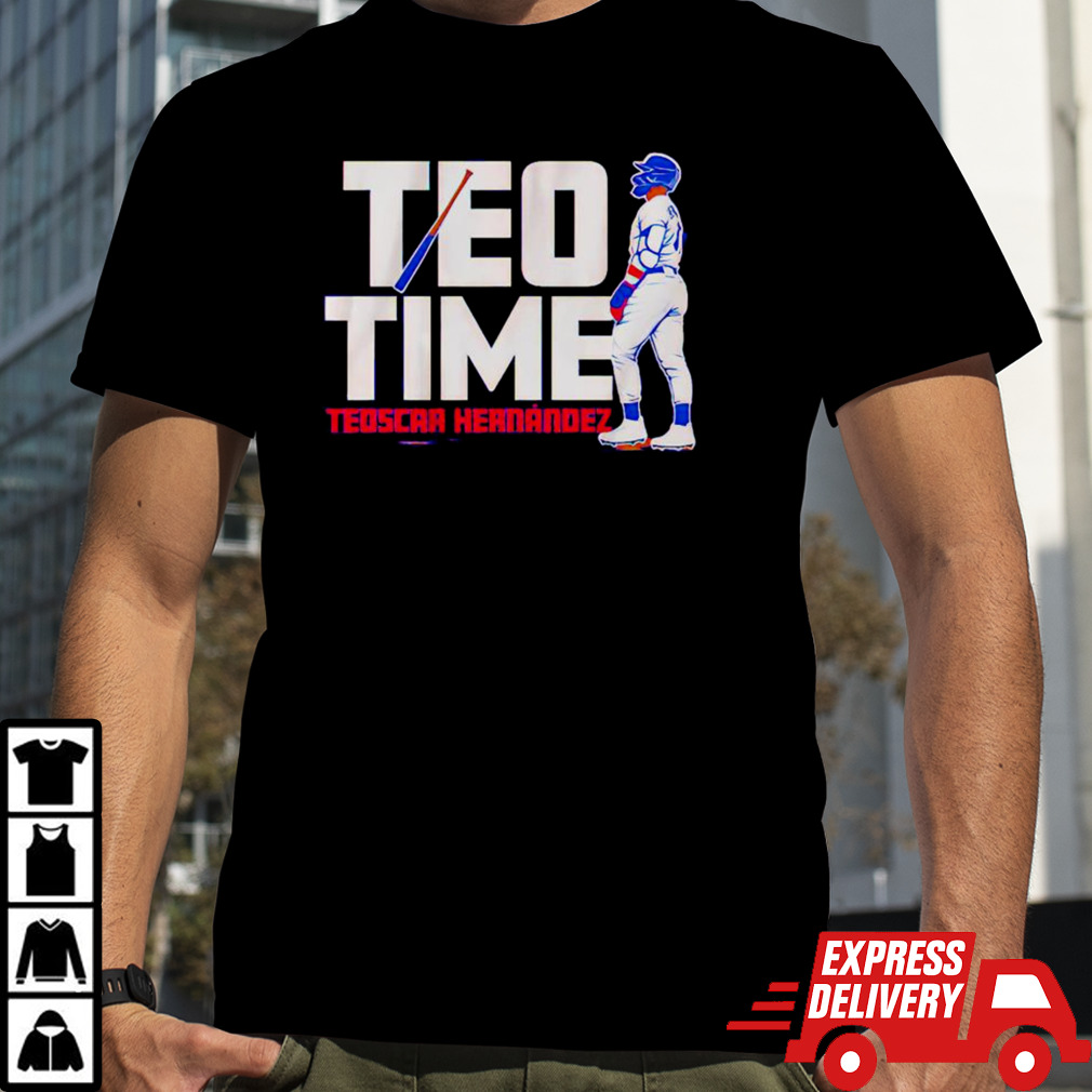 Los Angeles Dodgers Teoscar Hernandez Teo time T-shirt