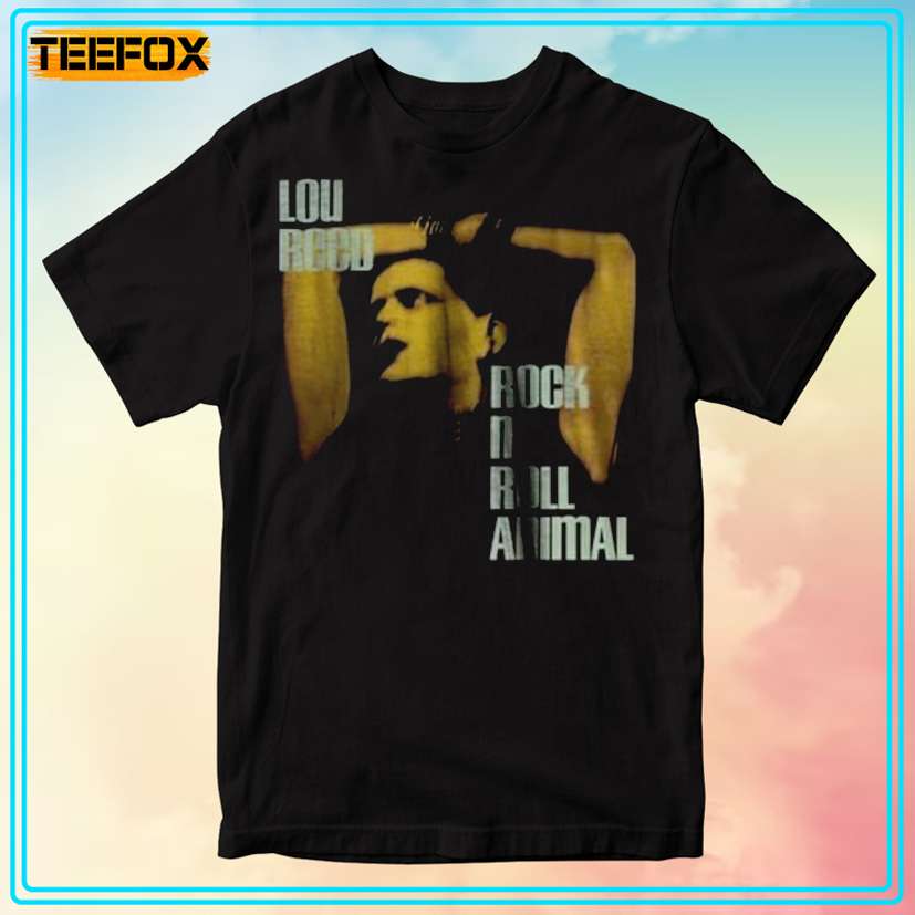 Lou Reed Rock and Roll Animal Unisex T-Shirt