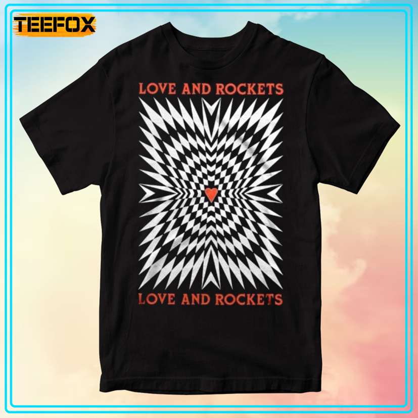 Love And Rockets Illusory Motion Music T-Shirt