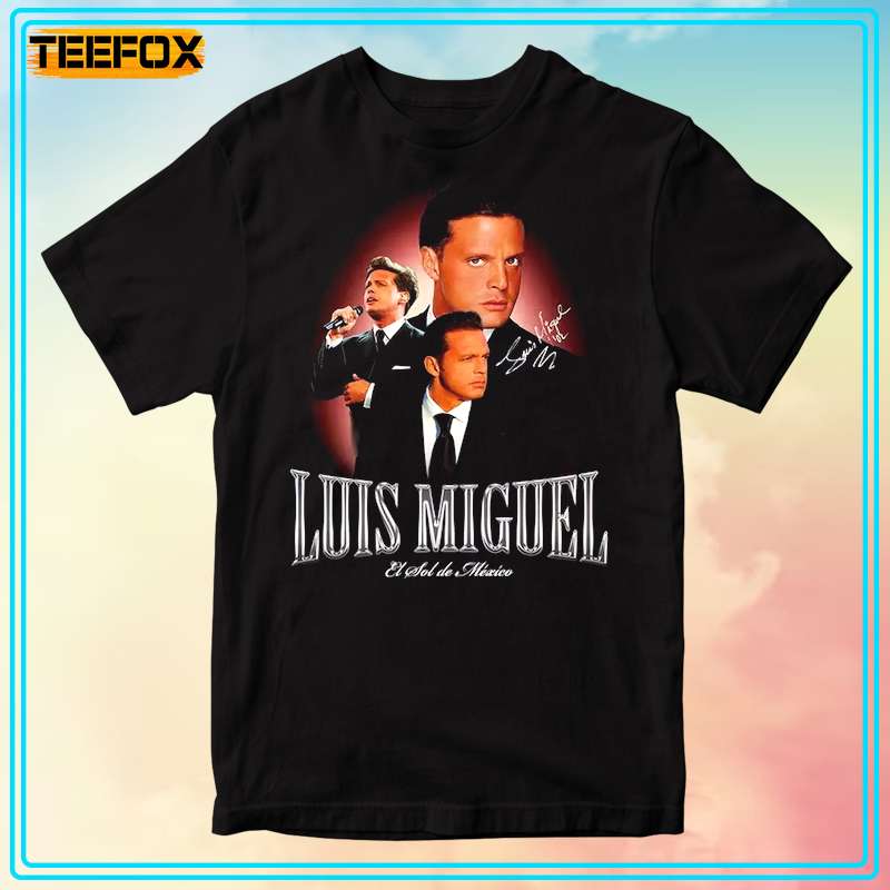 Luis Miguel El Sol de Mexico Short-Sleeve T-Shirt