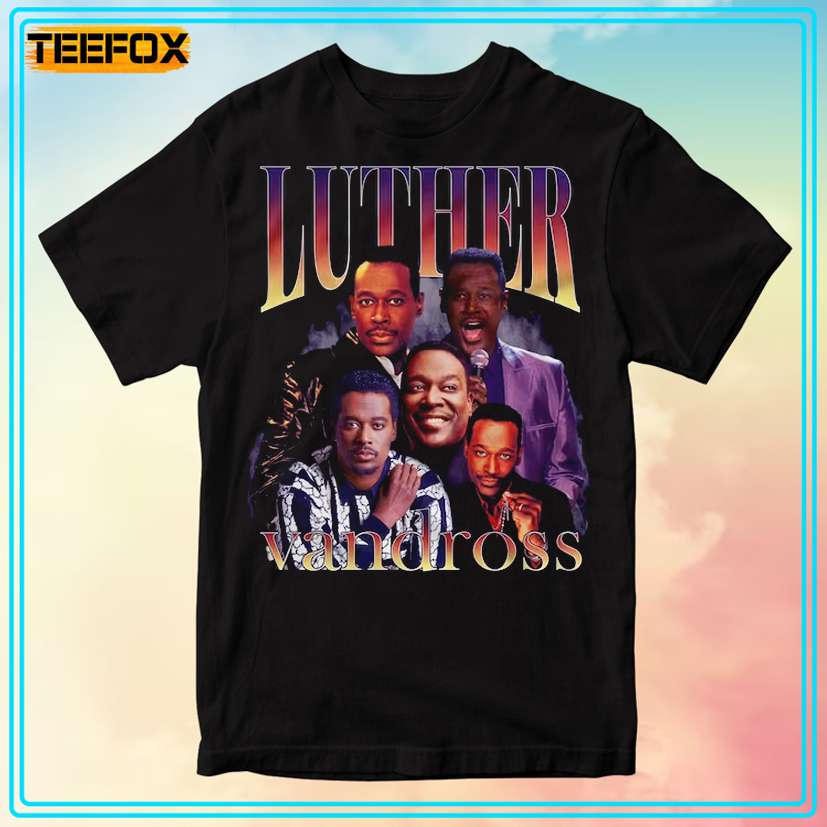 Luther Vandross Retro Unisex Tee Shirt