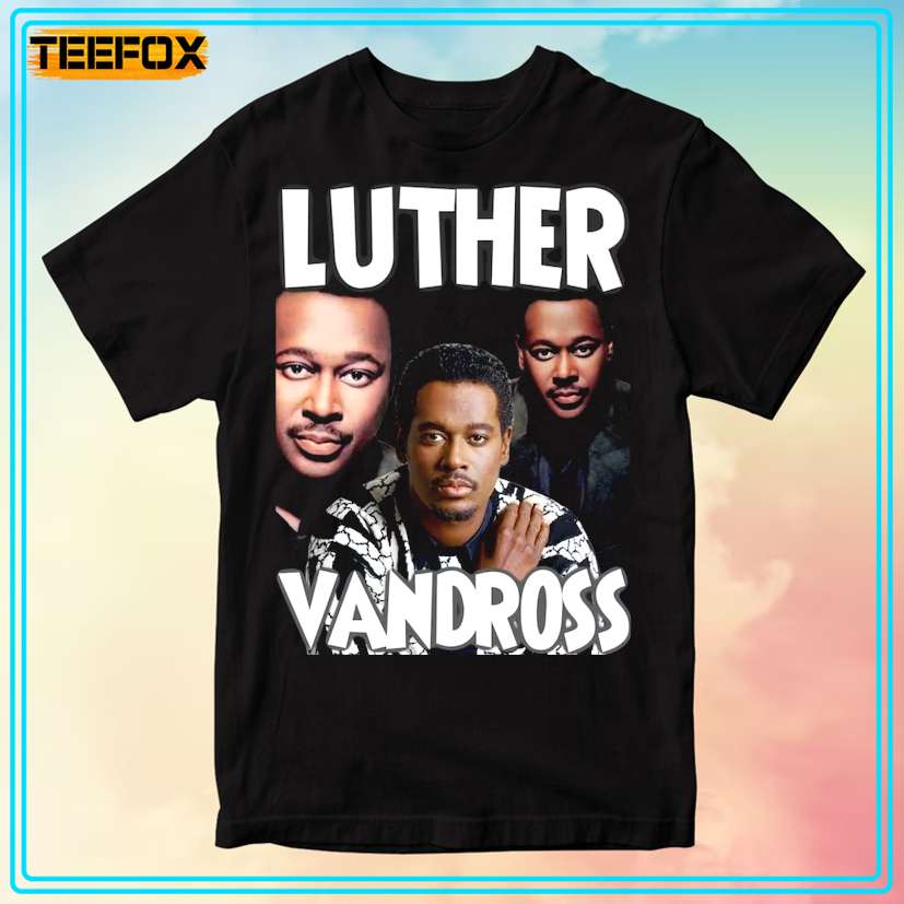 Luther Vandross Singer Unisex Tee Shirt