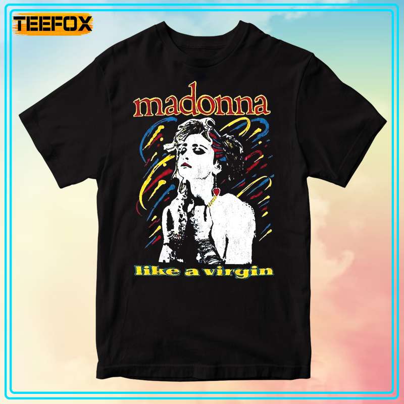 Madonna Like A Virgin Short-Sleeve T-Shirt