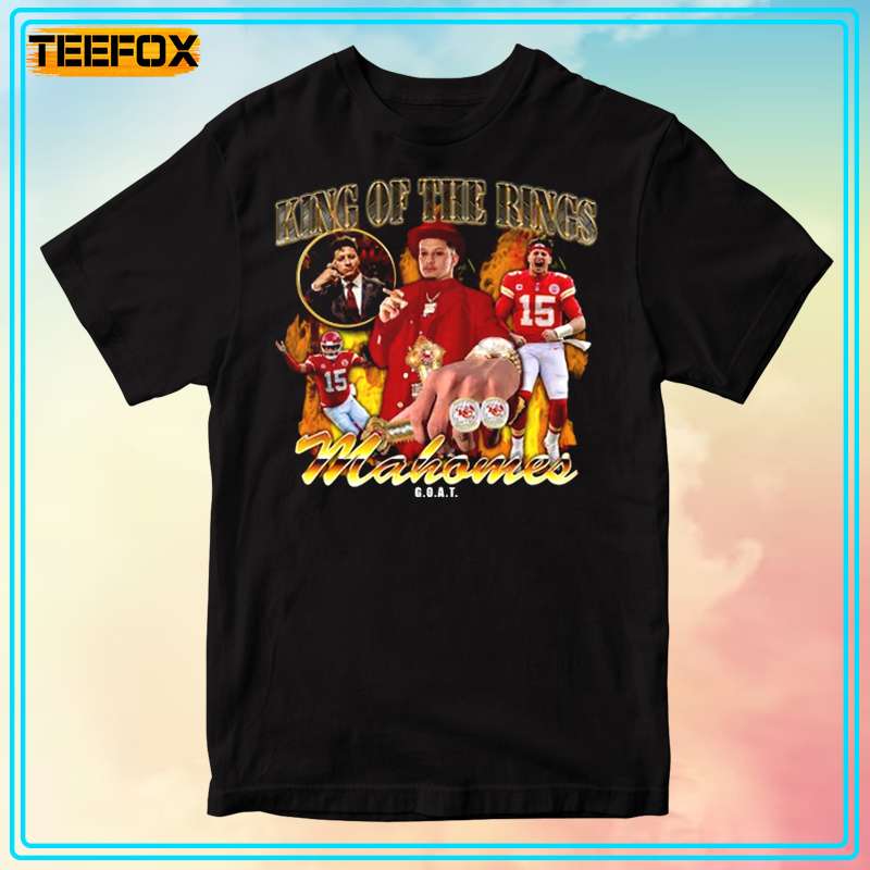 Mahomes King Of The Rings Short-Sleeve T-Shirt