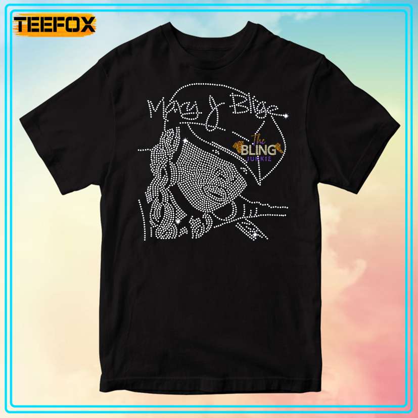 Mary J Blige The Bling Junkie T-Shirt