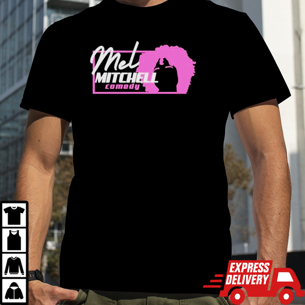 Mel Mitchell Comedy logo shirt