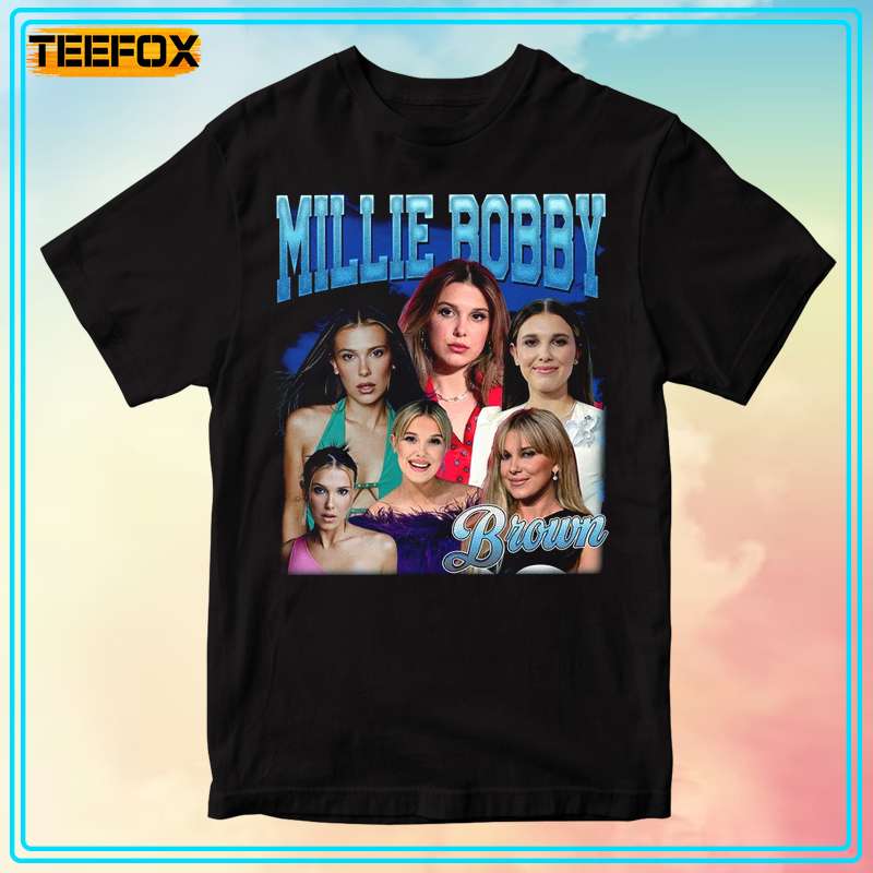 Millie Bobby Brown Actress Short-Sleeve T-Shirt