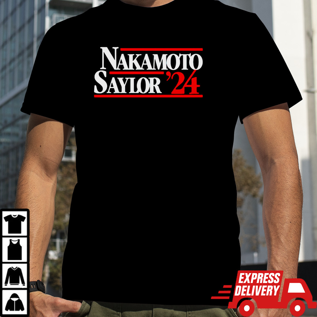 Nakamoto Saylor 24 shirt