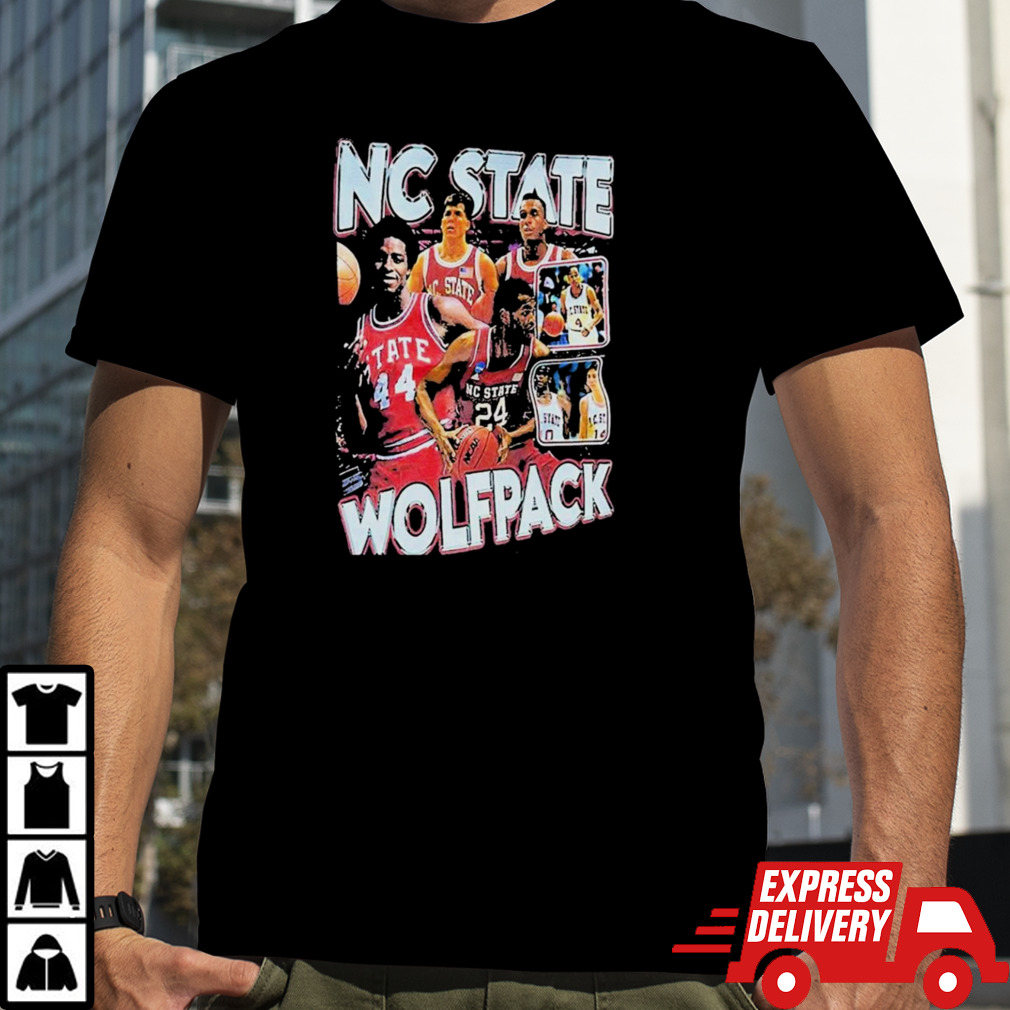 Nc State Wolfpack David Thompson Tj Warren Shirt