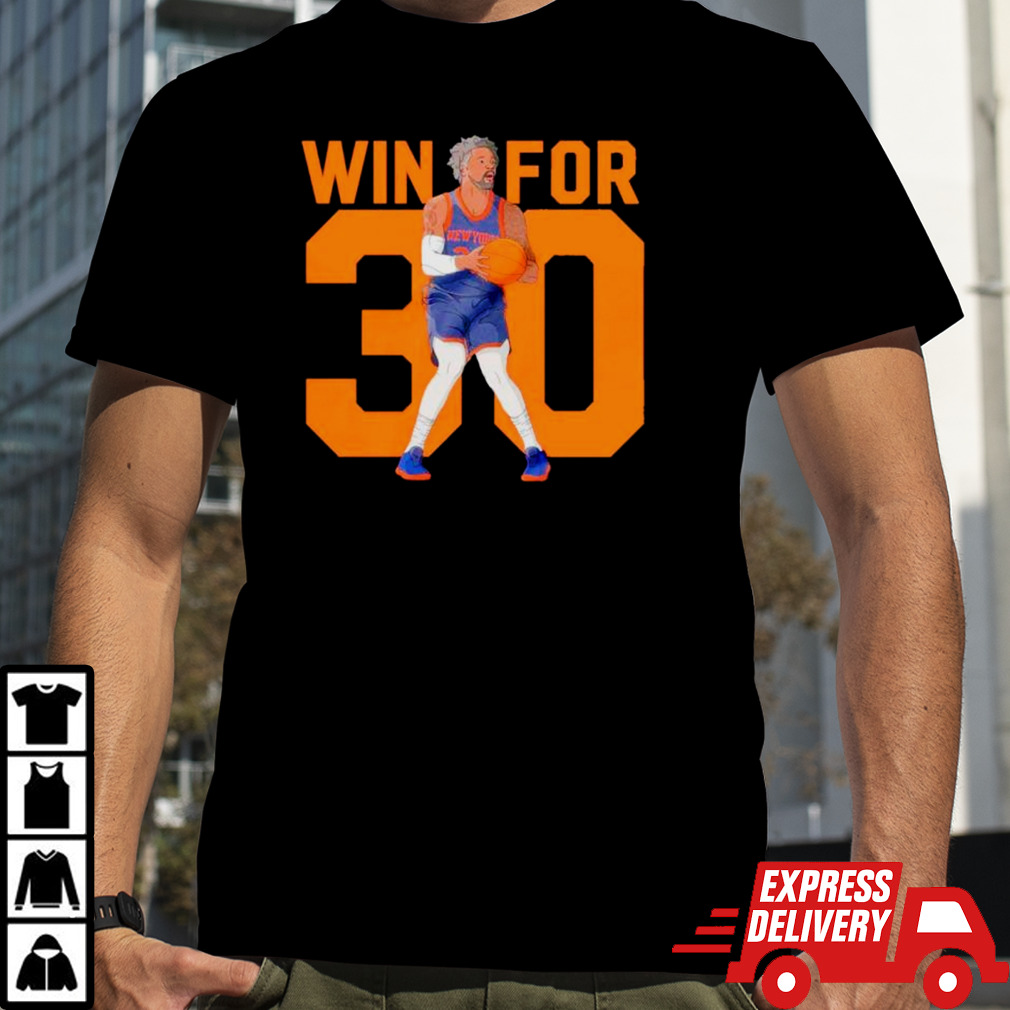 New York Knicks Julius Randle win for 30 shirt