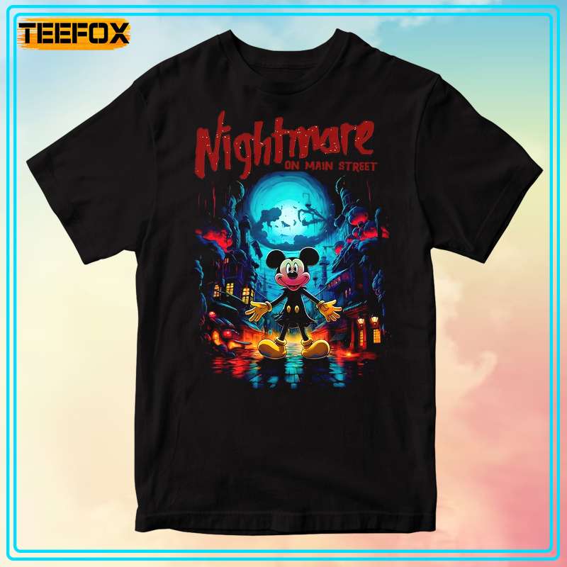 Nightmare On Main Street Mickey Short-Sleeve T-Shirt