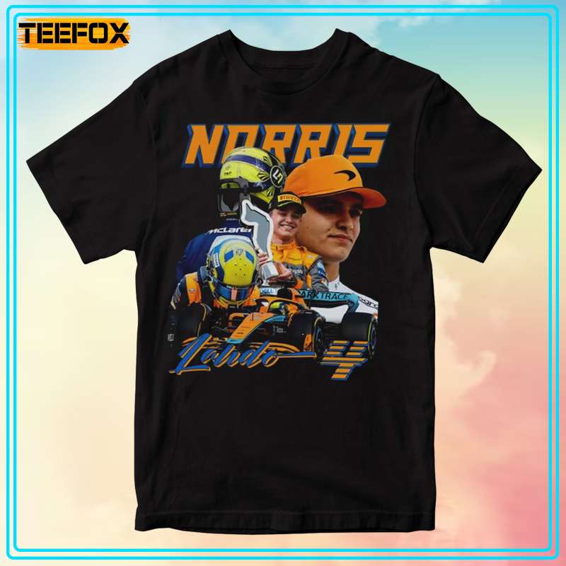 Norris Lando Driver Racing Championship Short-Sleeve T-Shirt